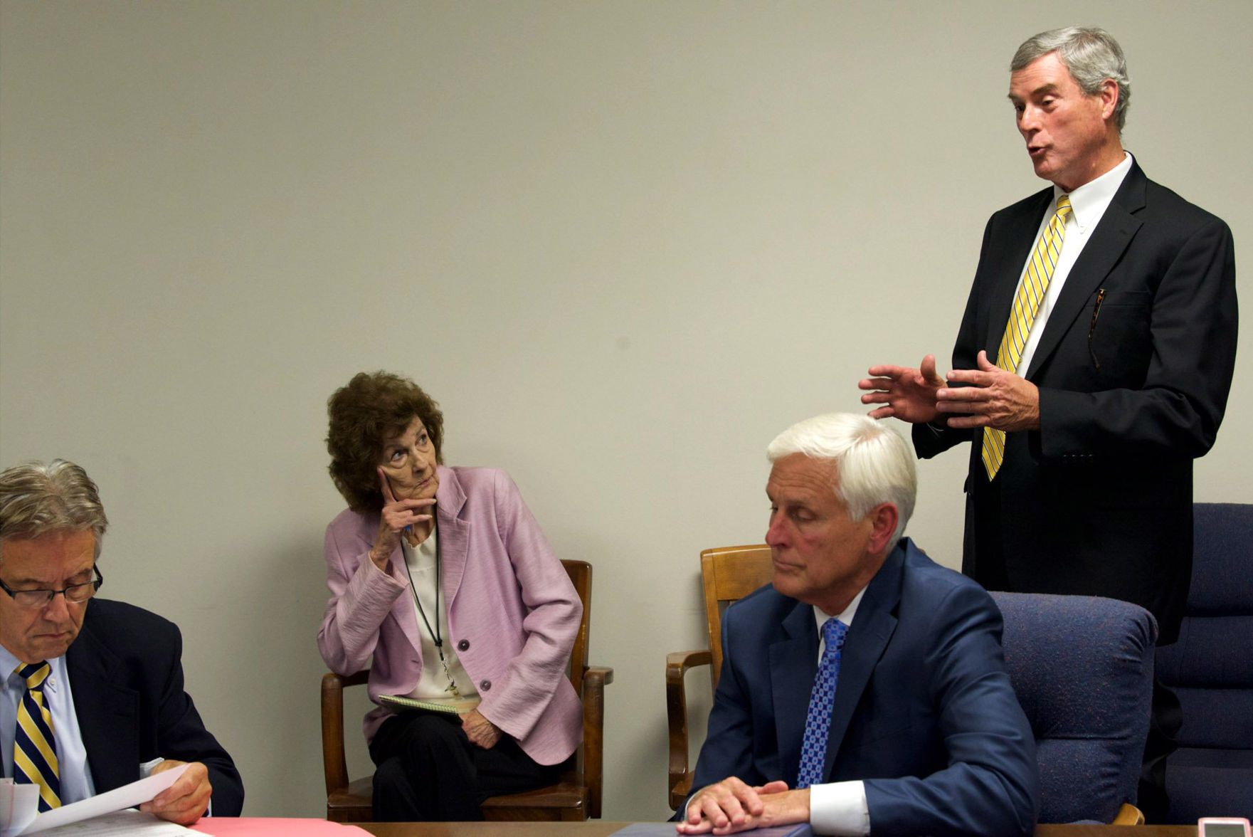 McCulloch defends changes to pension to county coucil